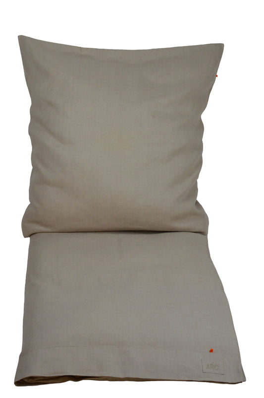 Bettwäsche-Set aus Leinen "Roasted Macchiatto"