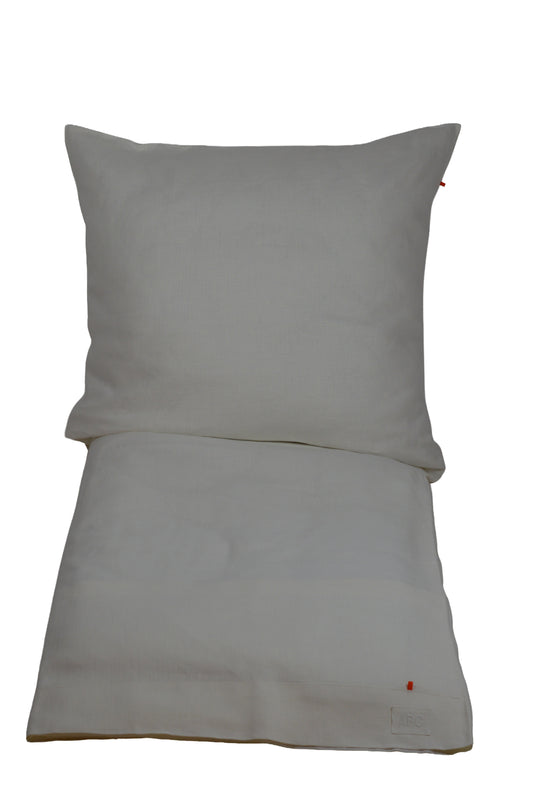 Bettwäsche-Set aus Leinen "Vanilla Latte"