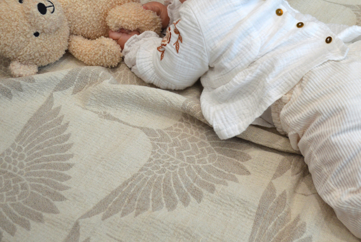 Leinendecke, Tagesdecke, Bettüberwurf Luba