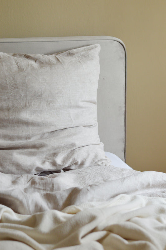 Bettwäsche-Set aus Leinen "Roasted Macchiatto"